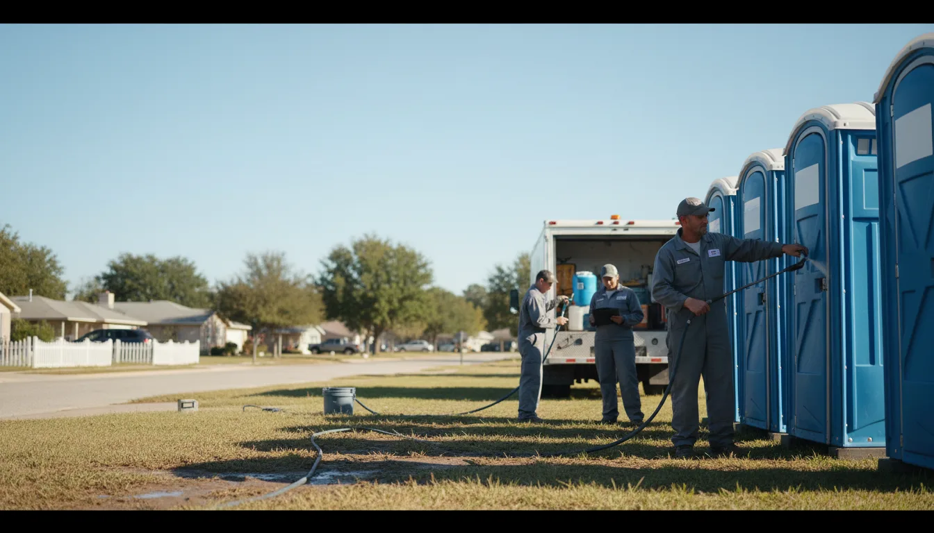 Long-Term Portable Toilet Rental in Check, VA near me